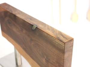 Étagère à couteaux en bambou faite à la main Six porte-couteaux organisateur de rangement de cuisine en bois pour la maison accessoires de table ensemble de 5 pièces - Product Image 3