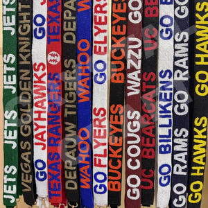 CRYSTAL CRAFT Sangle de sac de style indien en perles de rocaille personnalisable avec logo personnalisé-Accessoire à la mode pour sacs - Product Image 3