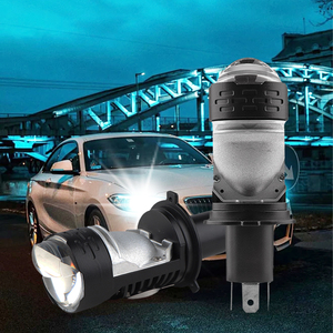 New H4 LED Ống Kính Máy Chiếu 120W 18000lm Xe Trang Bị Thêm Nâng Cấp Cắm Và Chơi LED Chiếu Đèn Pha Ống Kính - Product Image 1