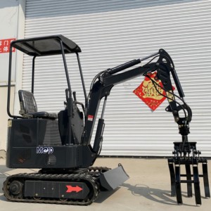Maquinaria de movimiento de tierras 1 tonelada Micro Mini excavadora sobre orugas con cubo gratis para la venta - Product Image 6