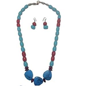 Collier statement fait main en acier inoxydable XY 4180, étanche, bijoux fantaisie, cadeau, perles en résine exclusives, chaîne d'espacement - Product Image 4