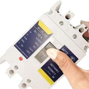 REFINE-ELE RFM1EL-250 3P + N 400V điện áp thấp công nghiệp thông minh rò rỉ ngắt mạch 50kA nhựa MCCB bảng điều khiển/Din Rail - Product Image 5