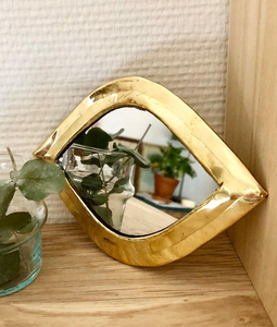 Miroirs décoratifs muraux de luxe de forme irrégulière pour la maison - Product Image 3