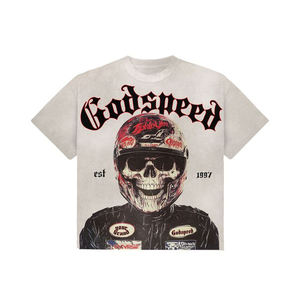 Camisetas de Hombre con Estampado DTG Personalizado de Moda, Camisetas Holgadas y Elegantes de Algodón de Alta Calidad - Product Image 2