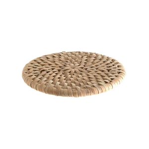 Ensemble de sous-verres décoratifs en rotin idéal pour les arrangements de table de mariage ou les événements spéciaux offrant à la fois style et fonctionnalité en un - Product Image 5