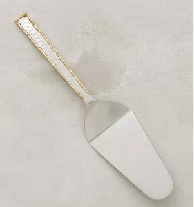 Stainless Steel <b>Cake</b> <b>Server</b> with Comfortable Non slip Grip for Easy <b>Cake</b> Handling in Weddings Birthdays and Anniversaries - Product Image 4