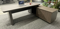 Mobilier de Bureau Simple et Moderne - Bureau de Petit Manager, Chaises de Bureau et Ensemble Table Basse