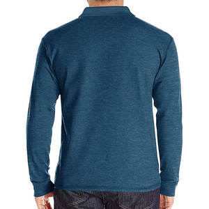 Camisas de Manga Larga para Hombre, Tejidas, Bordadas, Estampadas, con Bolsillo, Casuales, de Mezcla de Algodón, Cuello Caído, a la Moda - Product Image 2