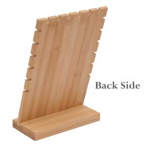 Fournisseur en gros Présentoir de collier moderne extérieur en métal rectangulaire avec doublure en bois Fabricant de porte-bijoux - Product Image 5