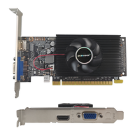 Tarjeta Gráfica GT610 Nueva, 2GB DDR3 64Bit, Perfil Bajo, Ventilador Único, HD/VGA DVI para PC de Oficina, 2 Años de Garantía