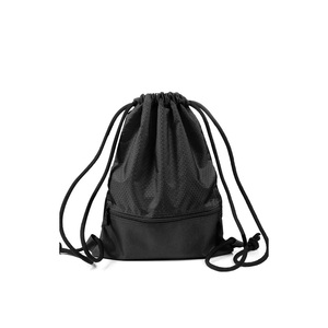 Custom Nylon <b>Drawstring</b> Gym <b>Bag</b> for Men – <b>Waterproof</b> Lightweight Foldable Sack Pack Sports <b>Bag</b> Low Price Wholesale - Product Image 1