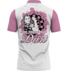 2025 venta al por mayor Gran oferta personalizada Polo Dart Jersey sublimado entrenamiento camiseta Polo Dart camisas - Product Image 6