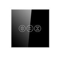 Tuya WiFi interrupteur de rideau interrupteur tactile pour minuterie stores roulants motorisés électriques volet roulant télécommande Alexa Google Home