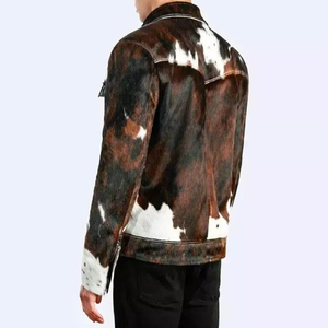 บริการ OEM ผู้ผลิตออกแบบเสื้อแจ็คเก็ตหนังวัวคุณภาพสูง ราคาไม่แพง เสื้อแจ็คเก็ตหนังวัว - Product Image 2
