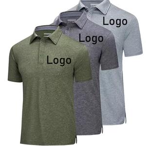 OEM Golf Polo Shirt Haute Qualité Chemise D'affaires Casual Wear Solid Color Summer Breathable Men's Polo Shirt For Men - Product Image 5