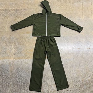 Conjunto Deportivo Personalizado con Logotipo, Otoño, Hombre, Felpa, 100% Algodón, 2 Piezas, Sudadera con Capucha, Pantalones Deportivos, Ropa Deportiva Urbana - Product Image 2