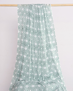 Premium Quality Floral Print Soft Cotton Indian Fabric Hand Block Print Bagru for Shirt Making Sewing Fabric by Yard - Product Image 2