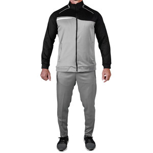 Ensemble de survêtement décontracté pour homme en deux pièces, pantalon de survêtement et sweat-shirt, 100% coton, coupe-vent, respirant, léger, service OEM - Product Image 1