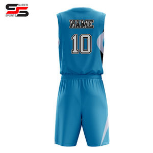 Equipo de baloncesto por sublimación, conjuntos de uniformes, camisetas de fútbol personalizadas, logotipo personalizado, uniforme de baloncesto para hombres - Product Image 2