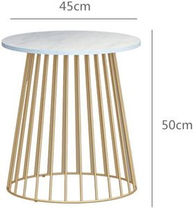 Mesa de centro de hierro con diseño de lujo clásico, gran oferta, para oficina, casa, restaurante, sala de estar, jardín, 2023 - Product Image 2