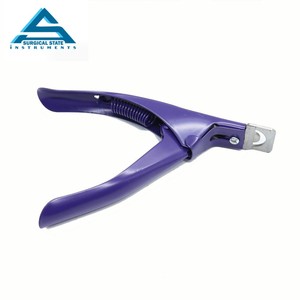 Cortador de puntas de acero y acrílico de calidad profesional para manicura, hermoso cortador de uñas artificiales para uso en salón de casa, fácil para dedos - Product Image 1