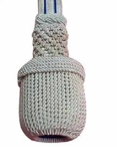 Material de alta calidad Color personalizado Tamaño y logotipo Impresión Espada ajustable Nudo Hecho a mano Alambre de plata - Product Image 3