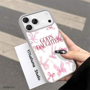 Custodia Magnetica per iPhone 11 a 17 Pro Max in TPU Morbido con Design Floreale Bianco, Unisex - Product Image 5