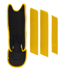 Baseball Shin Guards Leather Professional Protection for Athletes Comfortable Leg Guard for League <b>Games</b> and Sports Practice - Product Image 6