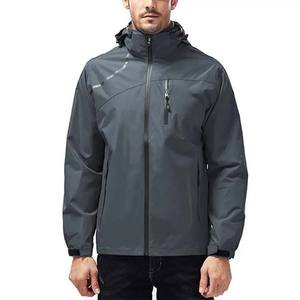 OEM personalizado de los hombres de cremallera chaquetas de lluvia de invierno de nailon poliéster impermeable forro de malla de diseño unisex para hombres y mujeres a precios bajos - Product Image 4