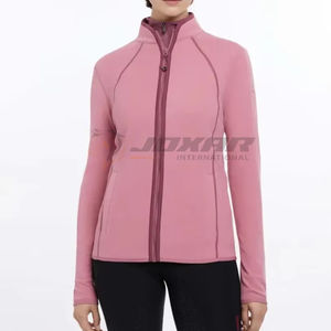 Jersey de equitación a prueba de viento asequible al por mayor 2025 para mujer sudadera ecuestre de calidad ropa de entrenamiento jersey de equitación para mujer - Product Image 1