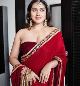 Diseño de seda suave Sari bordado secuencia trabajo estilo tradicional boda fiesta desgaste para mujeres indio pakistaní desgaste sari. - Product Image 5