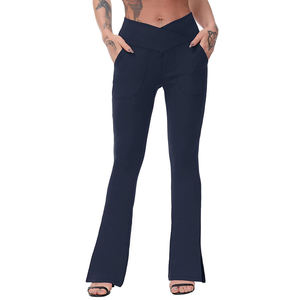 Pantalones de cuero genuino Streetwear moda Hip Hop Vintage Baggy Loose Fit pantalones de mujer estilo plisado Joggers Cargo pantalones mujeres - Product Image 3