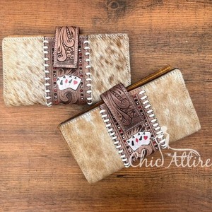 กระเป๋าสตางค์หนังสไตล์ตะวันตกแบบถือ - Product Image 1