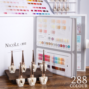 ZRKGEL - Juego de Esmaltes de Gel de Lujo <span class=keywords><strong>Nicole</strong></span> de 288 Colores, Sin TPO ni HEMA, Esmalte de Gel UV para Uñas, Logotipo Personalizado, Servicio OEM ODM, Fabricante - Product Image 6