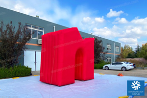 Usine bon marché conçoivent directement le <span class=keywords><strong>tunnel</strong></span> gonflable de <span class=keywords><strong>mur</strong></span> hermétique du grand <span class=keywords><strong>tunnel</strong></span> gonflable adapté aux besoins du client pour des événements - Product Image 3