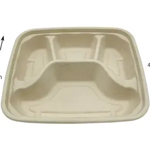 Bandeja Desechable para Almuerzo con 4 Compartimentos - Product Image 1