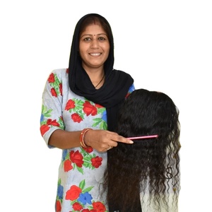 Paquetes de cabello vietnamita de Templo Negro virgen 100% de la mejor calidad, ondas profundas sueltas rizadas naturales, procesamiento no químico, cabello indio - Product Image 2