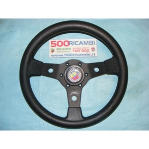 Fiat 500 & 126 Volante Sportivo Luisi Racing Style avec Abarth Falcon 31 Nero Claxson Cuir Volante - Product Image 1