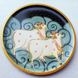 Tapices y bandejas con tema de Vaca pintados a mano hechos a medida ideales para la decoración del hogar adecuados para la reventa - Product Image 6