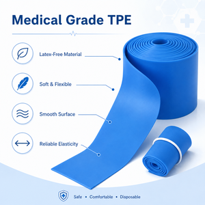 Laccio Emostatico Monouso in TPE Senza Lattice, in Gomma Sintetica per Prelievo Sanguigno, Puntura Venosa, Ospedale, Clinica - Product Image 5