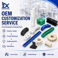 Production basée sur des dessins OEM pour composants de convoyeurs, blocs coulissants, rouleaux et pièces de machines, pièces personnalisées en UHMWPE