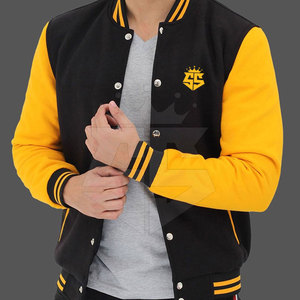 แจ็กเก็ตเบสบอลสำหรับผู้ชายขนาดพลัสไซส์แจ็คเก็ตเบสบอลสำหรับกลางแจ้งใช้ในฤดูหนาว - Product Image 6