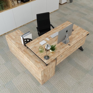 XConcept Executive <b>Desk</b> 160x160 Modern Contemporary L-Shaped Manager <b>Desk</b> <b>Foldable</b> Feature for <b>Office</b> Hospital Use Made Melamine - Product Image 3