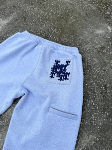 Pantalones Jogger de Pierna Ancha para Hombre, 100% Algodón, Estilo Casual, con Cordón Ajustable, Diseño de Parches, Logotipo Personalizado - Product Image 3