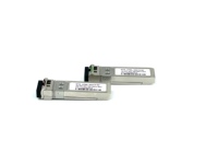 Transceiver 10G SFP+ BIDI 1490nm 1550nm Single Mode Simplex LC 80km 10Gbps DDM Hot Pluggable untuk Switch Router Pusat Data