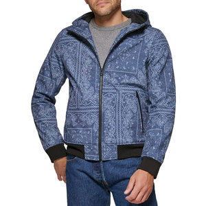 Chaqueta Bomber de Invierno para Hombre, Estilo Moderno, Cuello Alto, con Capucha, Transpirable, con Estampado de Letras, para Uso en Exteriores, MOQ Bajo - Product Image 6
