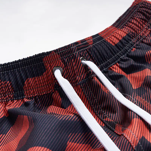 Custom Logo Men's Swim Sublimation Trunks Quick Dry Beach <b>Shorts</b> Men Beach Board Swimwear <b>Shorts</b> <b>With</b> <b>Zipper</b> <b>Pockets</b> - Product Image 2