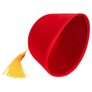 Venta al por mayor barato Masonic Order Of Eastern Star Black & Maroon Fez Cap Special Custom Maroon Fez Cap Custom Logo - Product Image 2