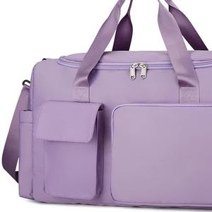 Trousse de maquillage en coton à motif imprimé de petits points avec fermeture éclair en métal, nouveauté, vente en gros, sortie directe d'usine de haute qualité - Product Image 2