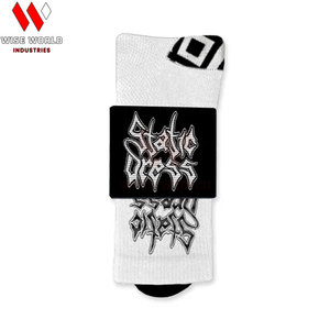 Calcetines Deportivos con Logotipo Personalizado, Calcetines de Compresión Atléticos, de Secado Rápido, Transpirables, de Algodón/Nailon, con Forro Polar, para Invierno, para Correr - Product Image 2